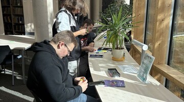 Spotkanie z Maturzystami 2025 – stoisko Wydziału Matematyki 