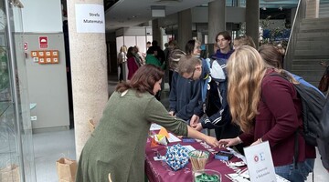 Spotkanie z Maturzystami 2025 – stoisko Wydziału Matematyki 