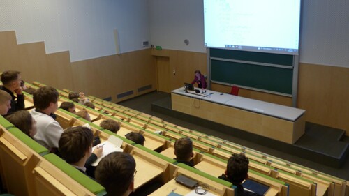 Once again, we were visited by students from Secondary School No. 2 in Ostrołęka.