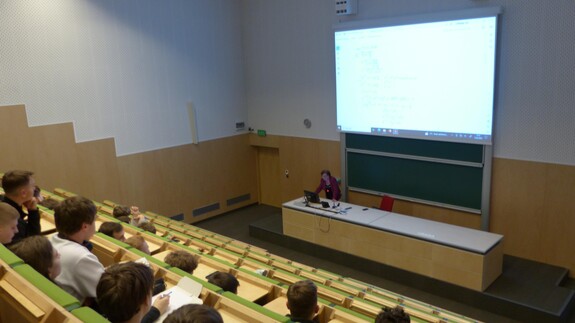 Once again, we were visited by students from Secondary School No. 2 in Ostrołęka.