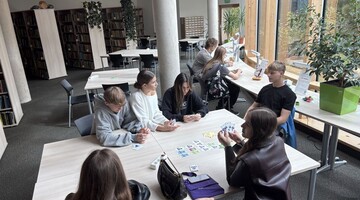 Spotkanie z Maturzystami 2025 – stoisko Wydziału Matematyki 