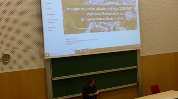 Inauguracja roku akademickiego 2026/2027 na Wydziale Matematyki 