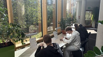 Spotkanie z Maturzystami 2025 – stoisko Wydziału Matematyki 