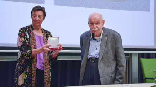 Profesor Stanisław Woronowicz uhonorowany Medalem Wignera