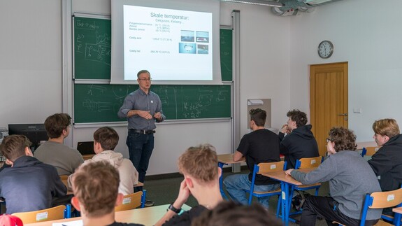 Akcja Studiuj z UwB - uczniowie ZSO w Augustowie z wizytą na kampusie