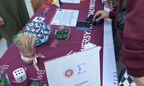 Spotkanie z Maturzystami 2025 – stoisko Wydziału Matematyki 