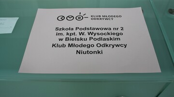Piknik Klub&oacute;w Młodego Odkrywcy na Uniwersytecie w Białymstoku podczas Podlaskiego Festiwalu Nauki i Sztuki 