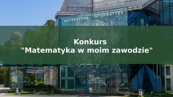 Konkurs "Matematyka w moim zawodzie"