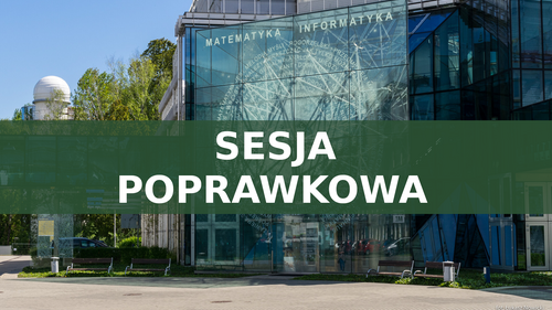Sesja poprawkowa semestru letniego 2025/2026
