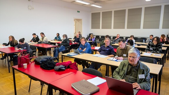 On 13.01.2025 — 14.02.2025, a month-long scientific programme "Infinite-dimensional Geometry: Theory and Applications" took place at the Erwin Schrödinger Institute (ESI) in Vienna.