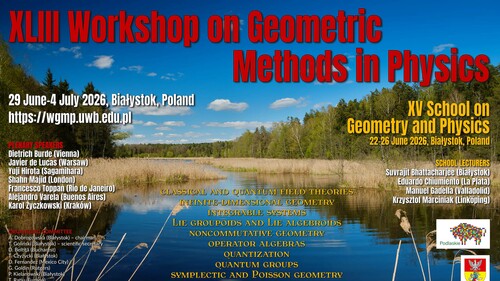 XLIII Konferencja Metod Geometrycznych w Fizyce