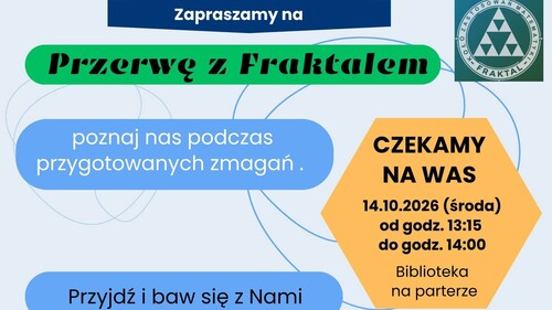 Dlaczego warto do nas dołączyć? Czym zajmuje się Koło Naukowe Zastosowań Matematyki „Fraktal”?