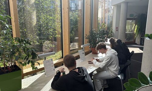 Spotkanie z Maturzystami 2025 – stoisko Wydziału Matematyki 