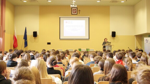 Nasz Wydział podczas Dni Nauki w I Liceum Ogólnokształcącym w Białymstoku. 