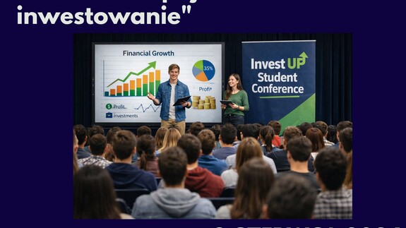 Studencka Konferencja Naukowa “Invest UP! Student Conference - studenckie spojrzenie na inwestowanie”.