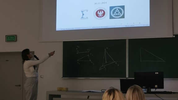 Studenci Wydziału Matematyki uczestinczyli w konferencji "Matematyka Pogranicza"