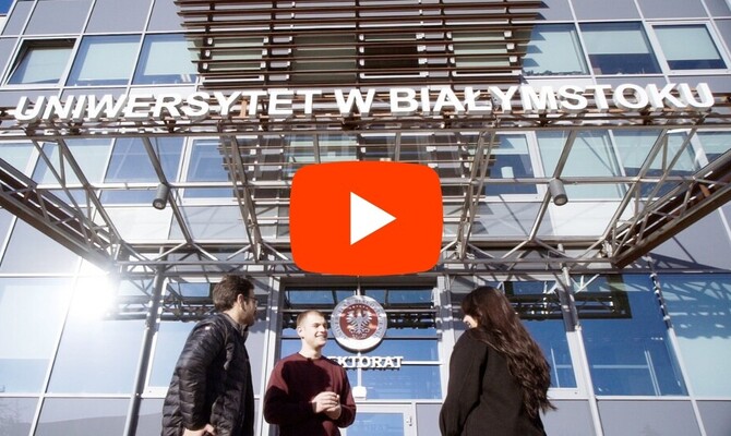 Film tour of UwB accompanied by foreign students