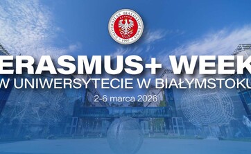 Erasmus+ Week 2026 na Uniwersytecie w Białymstoku