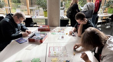 Spotkanie z Maturzystami 2025 – stoisko Wydziału Matematyki 