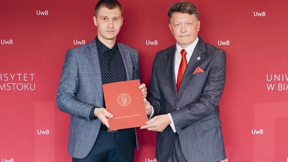 Doktorant Wydziału Matematyki laureatem w konkursie „Per Aspera Ad Astra”