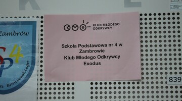 Piknik Klub&oacute;w Młodego Odkrywcy na Uniwersytecie w Białymstoku podczas Podlaskiego Festiwalu Nauki i Sztuki 