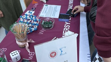 Spotkanie z Maturzystami 2025 – stoisko Wydziału Matematyki 