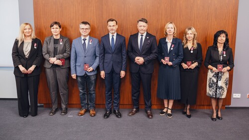 Pracownicy Wydziału Matematyki uhonorowani odznaczeniami państwowymi