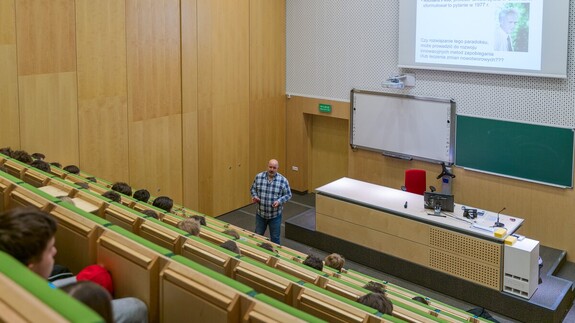 Akcja Studiuj z UwB - uczniowie ZSO w Augustowie z wizytą na kampusie