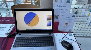 Spotkanie z Maturzystami 2025 – stoisko Wydziału Matematyki 