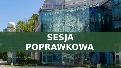 Sesja poprawkowa semestr zimowy, rok ak. 2024/2025